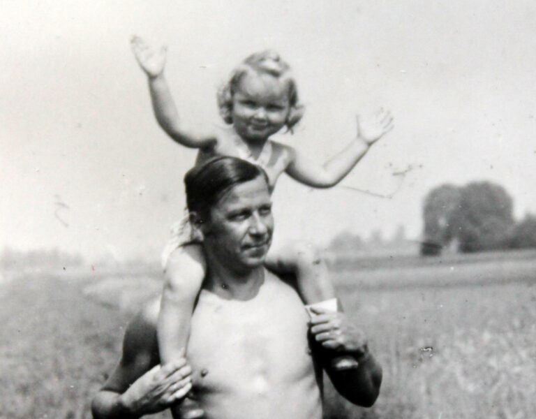 Heinrich Berger mit Dorothea Johst 1944